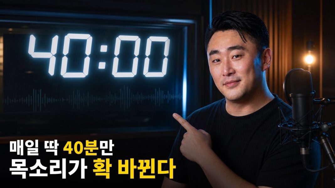 해외에서도 빛나는 보컬 독학의 기적! 40분 투자로 2천만원 아끼는 비법